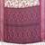 wine color digital print work cotton blend saree