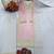 Pink faux georgette embroidered palazzo set