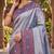 BLUE RAMA ART SILK BANARASI JACUARD WORK SAREE WITH UNSTITCHED BLOUSE PIECE