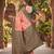 GAJRI GREEN ART SILK BANARASI JACUARD WORK SAREE WITH UNSTITCHED BLOUSE PIECE