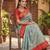 RAMA RED ART SILK BANARASI JACUARD WORK SAREE WITH UNSTITCHED BLOUSE PIECE