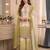 Multicolor georgette embroidered palazzo set
