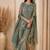 Champagne silk blend embroidered sharara set