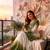 Multicolor georgette embroidered palazzo set