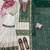Green faux georgette embroidered sharara set