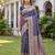 BLUE ART SILK BANARASI JACUARD WORK SAREE WITH UNSTITCHED BLOUSE PIECE