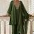 Green soft silk blend heavy thread embroidery with sequins work readymade salwar kameez