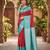 RAMA RED ART SILK JACUARD WORK SAREE WITH UNSTITCHED BLOUSE PIECE