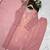 Pink faux georgette embroidered palazzo set