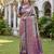 TURQUOISE BLUE ART SILK BANARASI JACUARD WORK SAREE WITH UNSTITCHED BLOUSE PIECE