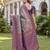 TURQUOISE BLUE ART SILK BANARASI JACUARD WORK SAREE WITH UNSTITCHED BLOUSE PIECE