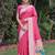 GAJRI ART SILK JACUARD WORK SAREE WITH UNSTITCHED BLOUSE PIECE