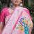 GAJRI ART SILK JACUARD WORK SAREE WITH UNSTITCHED BLOUSE PIECE