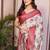 light yellow color zari weaving border work cotton blend saree