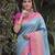 SKY PINK ART SILK BANARASI JACUARD WORK SAREE WITH UNSTITCHED BLOUSE PIECE