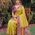 NEON WINE ART SILK BANARASI JACUARD WORK SAREE WITH UNSTITCHED BLOUSE PIECE