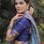 TURQUOISE ART SILK BANARASI JACUARD WORK SAREE WITH UNSTITCHED BLOUSE PIECE