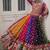 Women's Cora Cotton With Attractive Gota-Patti & Lace work Lehenga Choli SET-full stitched free size