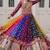 Women's Cora Cotton With Attractive Gota-Patti & Lace work Lehenga Choli SET-full stitched free size