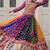 Women's Cora Cotton With Attractive Gota-Patti & Lace work Lehenga Choli SET-full stitched free size