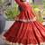 Women's Cora Cotton With Attractive Gota-Patti & Lace work Lehenga Choli SET-full stitched free size