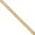 Brass dual tone gold plated bracelet for men women