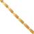 Brass gold plated bracelet for men women