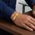 Brass gold plated bracelet for men women