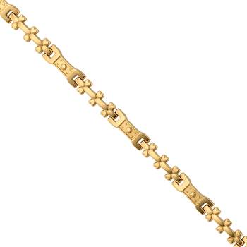 Brass micron gold plated bracelet for women girls 2