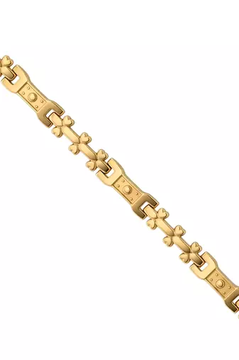 Brass micron gold plated bracelet for women girls