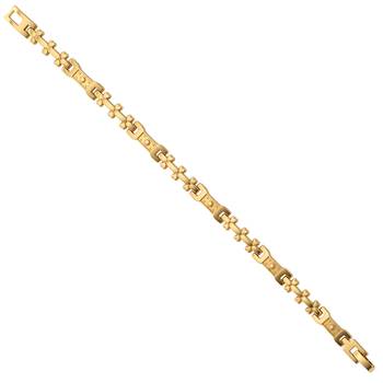 Brass micron gold plated bracelet for women girls 3