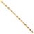 Brass micron gold plated bracelet for women girls