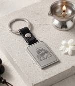 Stainless steel shirdi sai baba kerychain