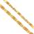 Brass combo of2 gold plated bracelet for men women