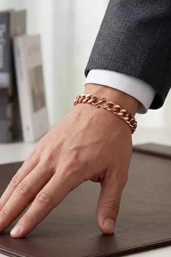 Pure copper bracelet for men women