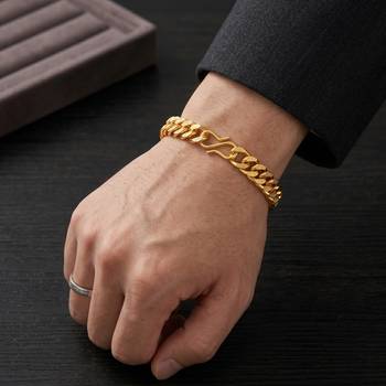 Brass micron gold bracelet for women 4