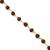 Pure genuine panchmukhi black rudraksh hindu spiritual shiv jewellery bracelet for men