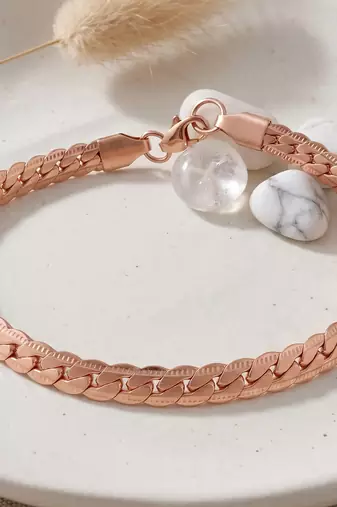 Pure copper snake chain design bracelet for women