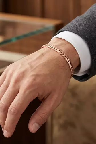 Pure copper snake chain design bracelet for women