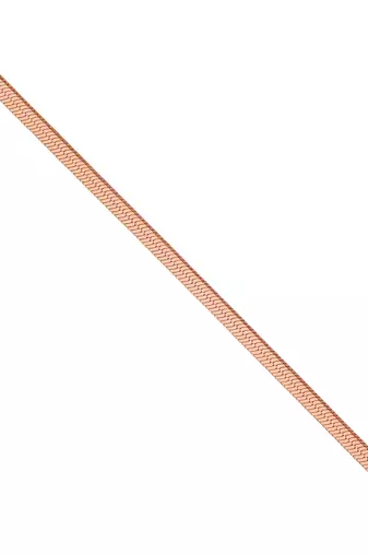 Pure copper snake chain design sleek simple bracelet for women