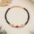 Brass gold mangalsutra matching bracelet for women