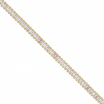 Brass imitation diamond moissanite bracelet for women 2