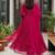 Women Ethnic Motifs Printed Panelled Kurta with Trousers & With Dupatta