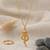 Brass micron gold snake cobra pendant for kal sarp yog shani dosh remedy vedic jewellery