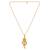 Brass micron gold snake cobra pendant for kal sarp yog shani dosh remedy vedic jewellery