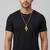 Brass micron gold snake cobra pendant for kal sarp yog shani dosh remedy vedic jewellery