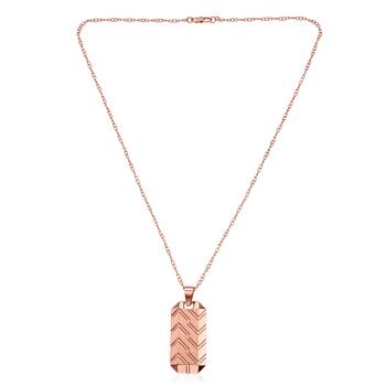  copper pink rose gold finish fashion jewellery pendant formen women 3