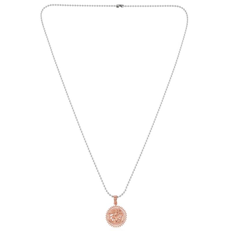 Pure copper sun shaped hindu spiritual pendant for men women