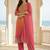 Women Ombre Printed Kurta with Trousers & With Dupatta