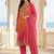 Women Ombre Printed Kurta with Trousers & With Dupatta